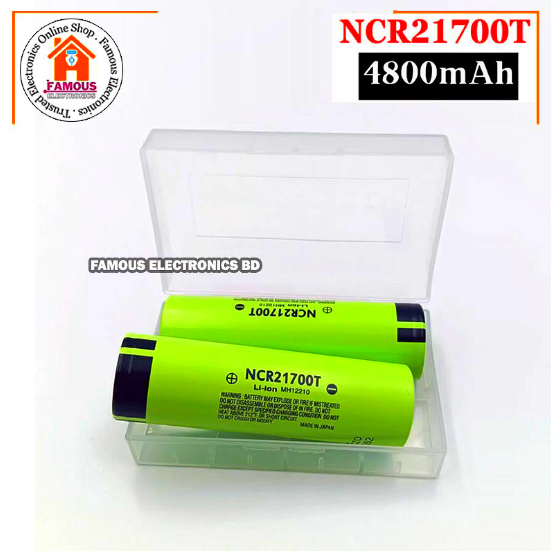 NCR-21700T 5000mAh li-ion battery 25A High Capacity NCR21700T 3.7V Lithium-ion Battery_img_5
