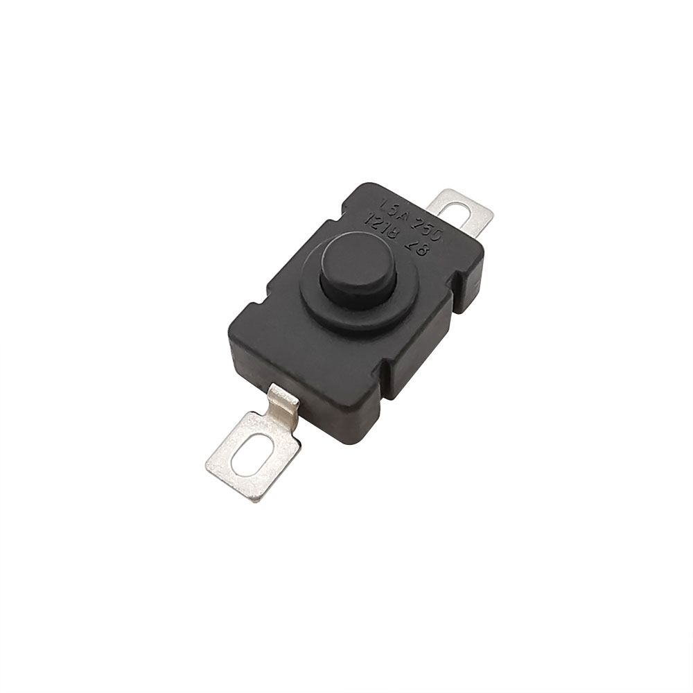 01-PCS 18*12mm KAN-28 Flashlight Switches SMD Type Small Self Locking Patch Type Push Button Switch 1.5A 250VAC