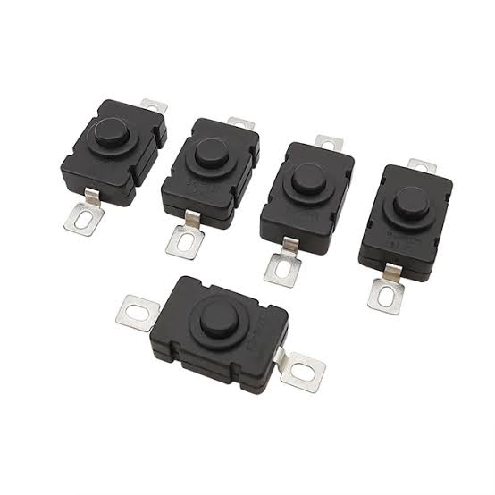 01-PCS 18*12mm KAN-28 Flashlight Switches SMD Type Small Self Locking Patch Type Push Button Switch 1.5A 250VAC_img_1