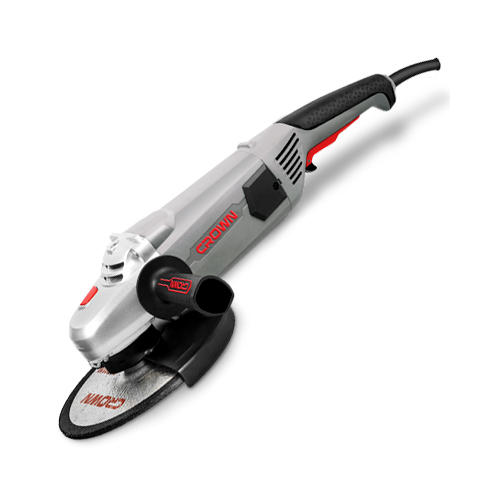 CROWN CT13489 9" Professional Angle Grinder, 2600W, 180mm, Rear switch; CT13489-230_img_5