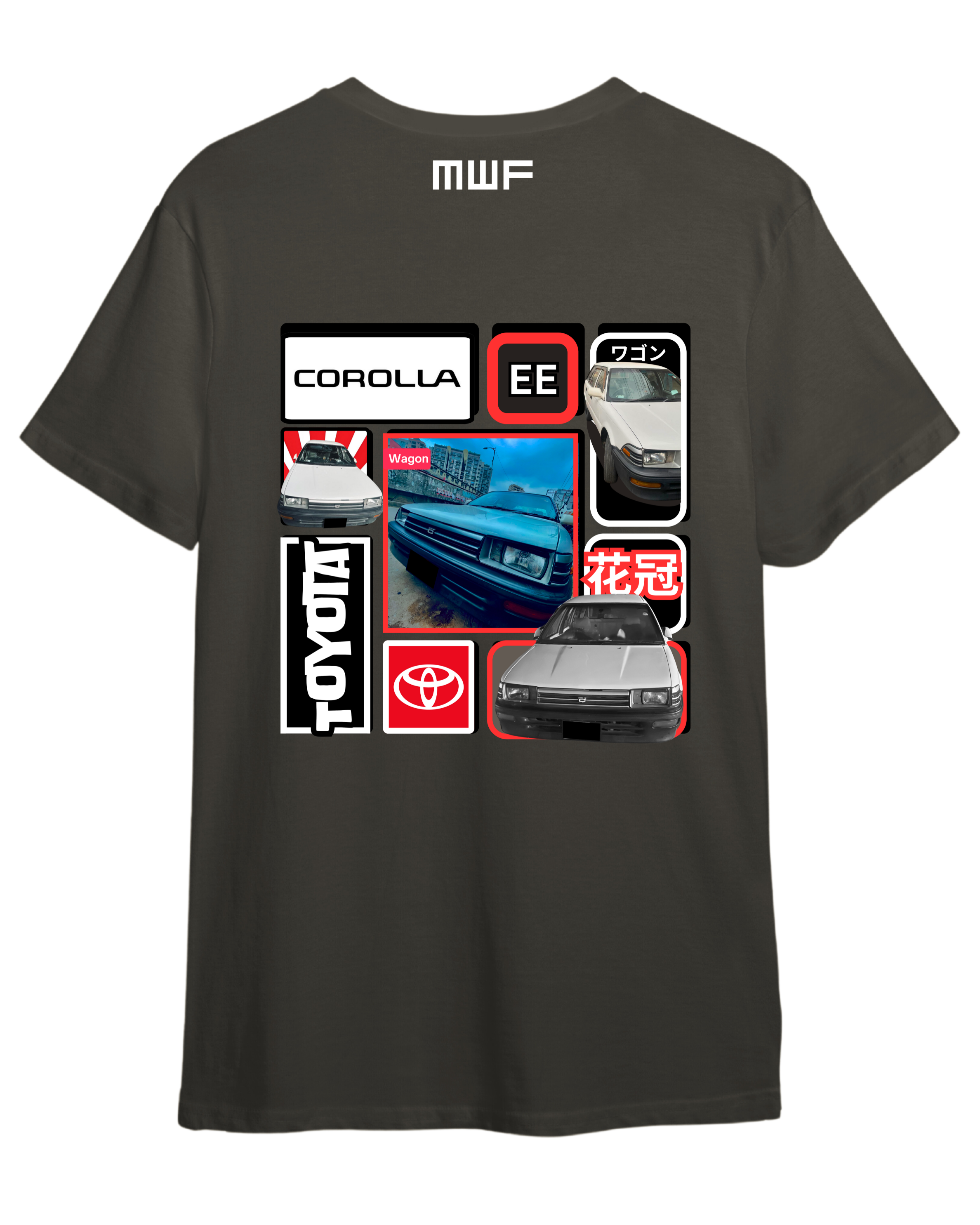 Toyota Corolla Wagon 90 Premium T-shirt || Tees_img_2