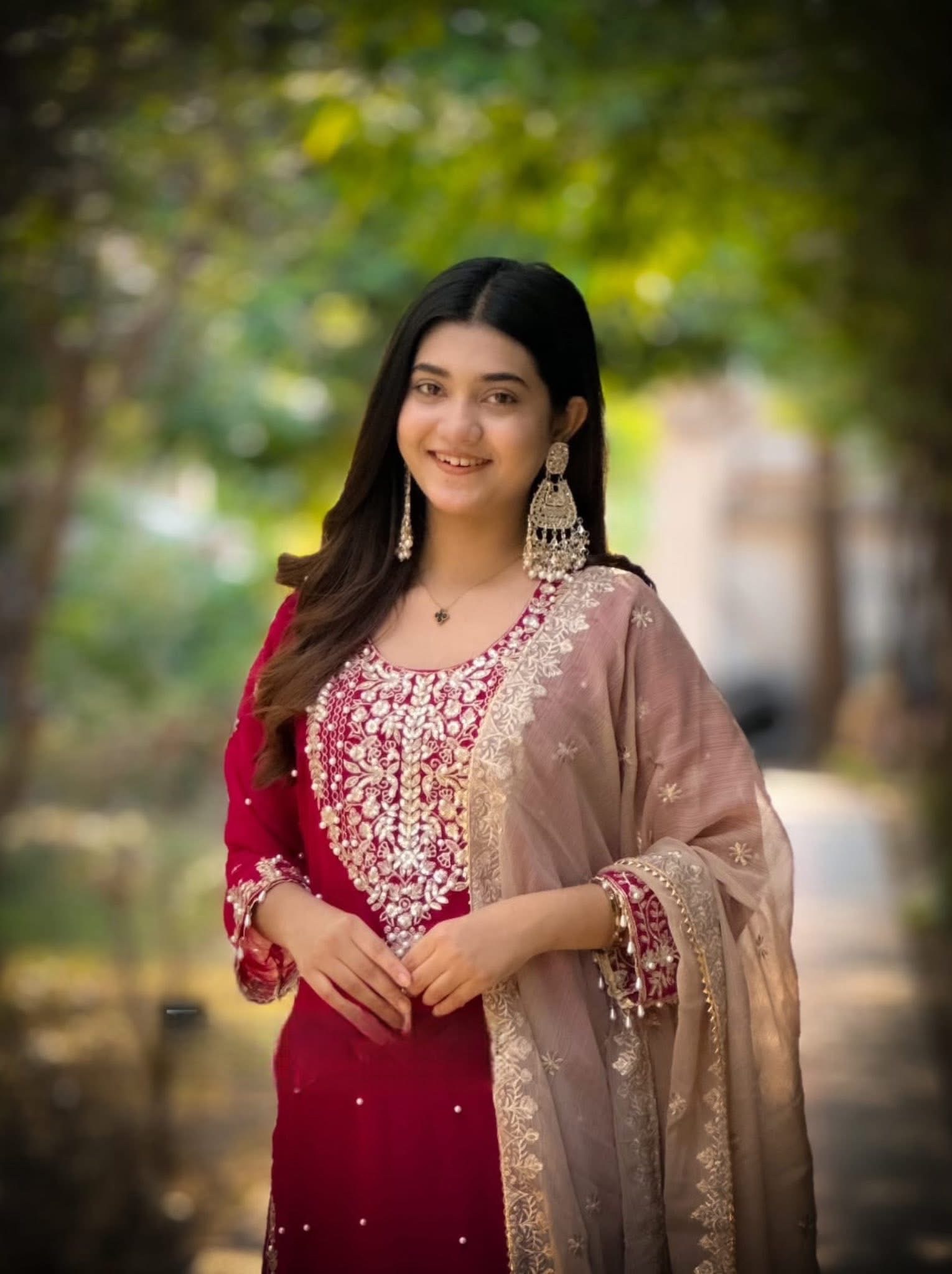 Luxury Party Wear Chiffon Georgette - Image 1