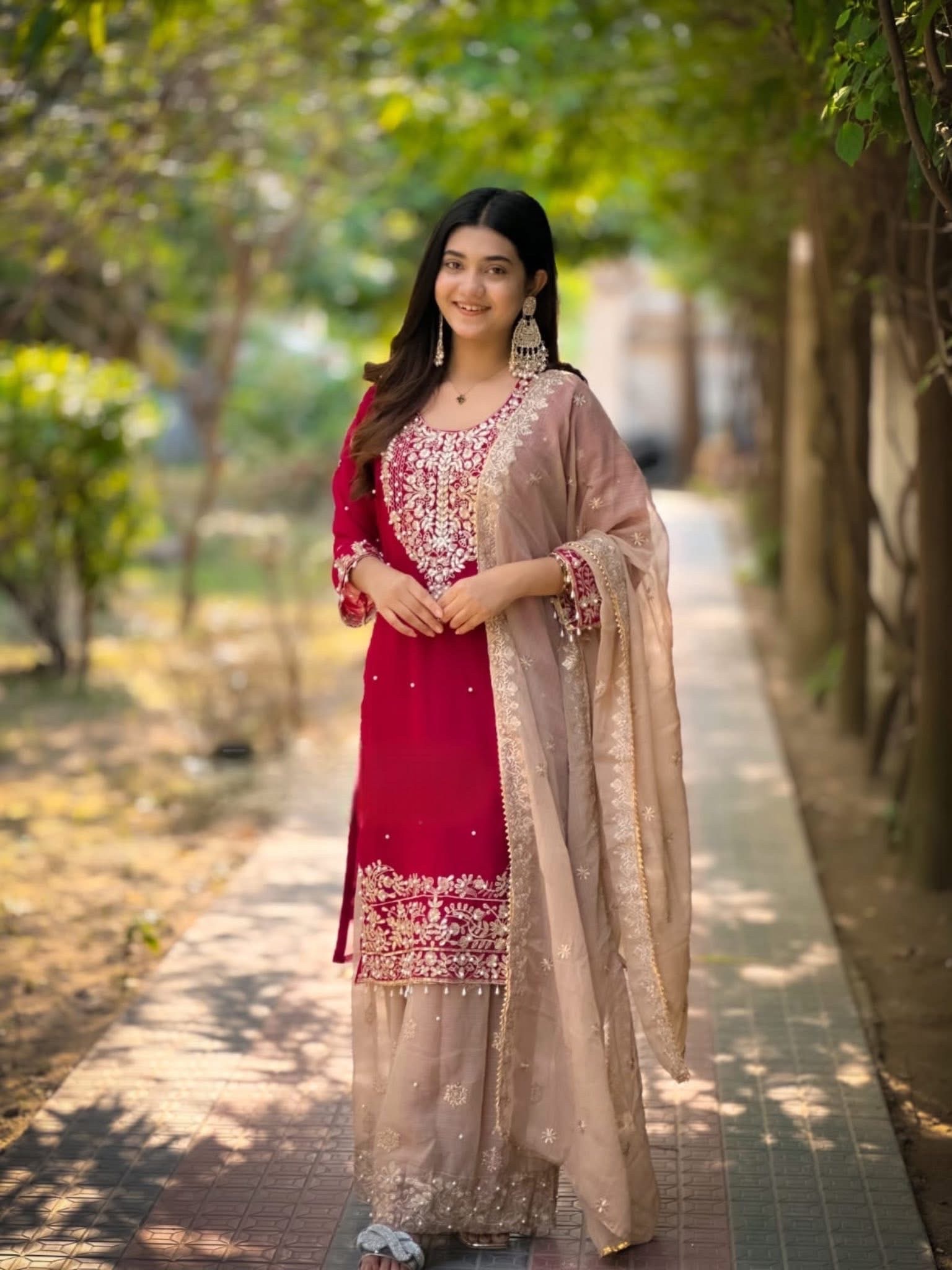 Luxury Party Wear Chiffon Georgette - Image 5