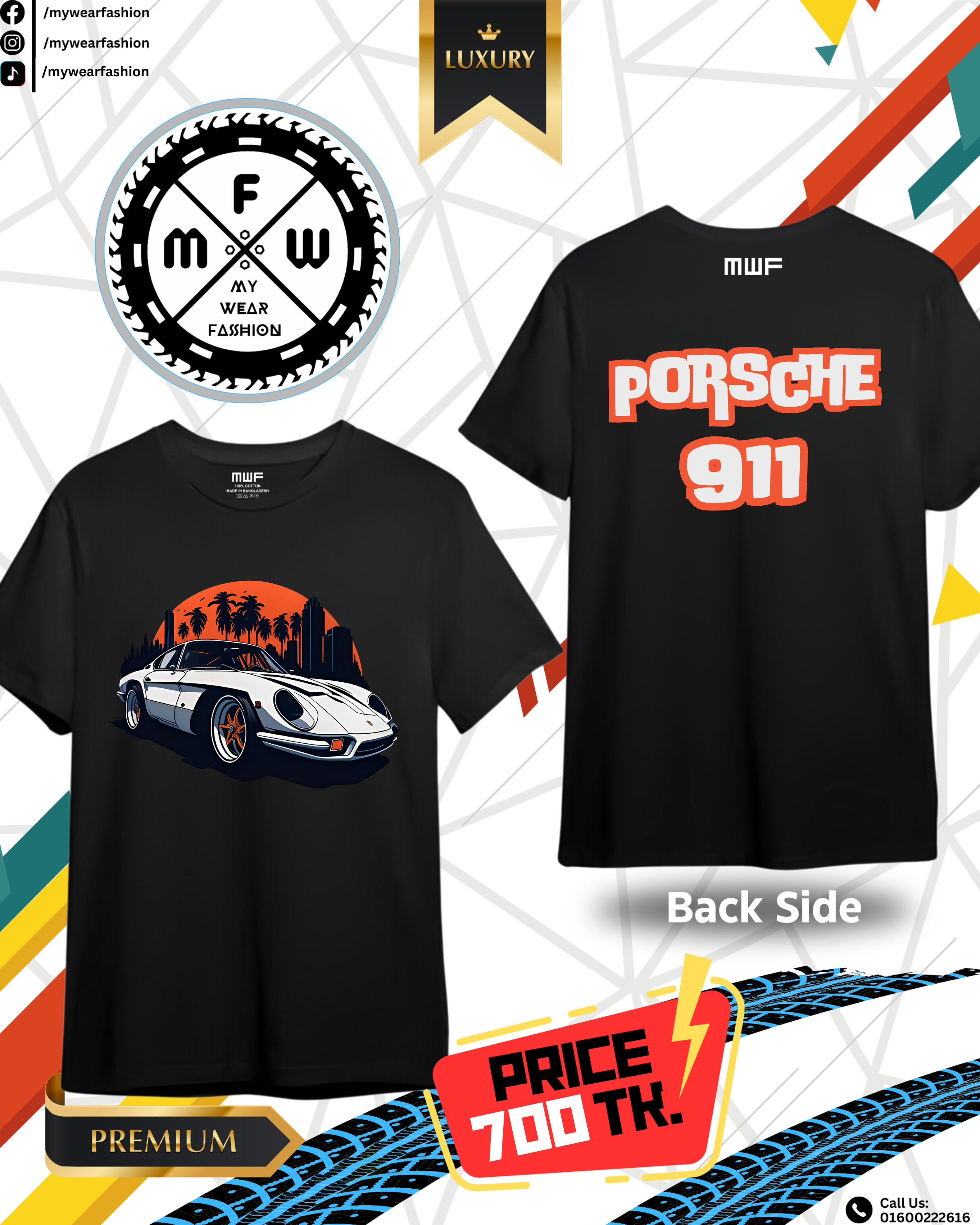 Porsche Vintage 911 Premium T-shirt || Tees_img_0