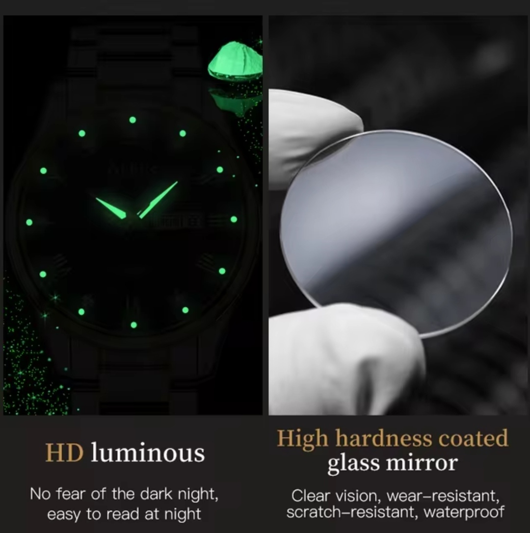 OLEVS 5563 Couple Chain Watch- Silver Dial- Golden Bezel- Silver+Golden Chain- TF Code OL406CM&OL378CF_img_1