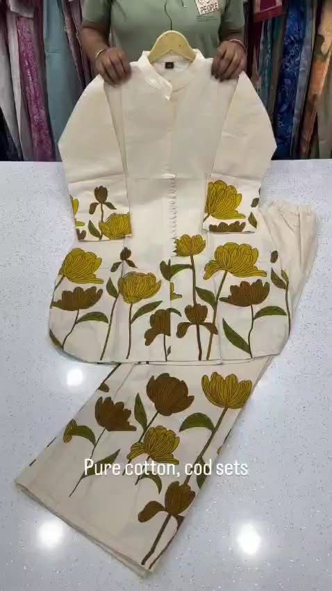 BEAUTIFUL COTTON PRINTED CO ORD SET - Image 1