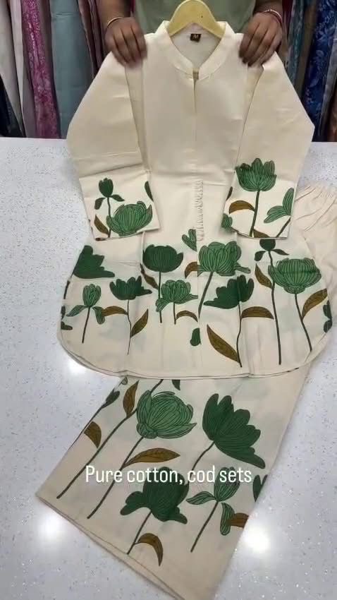 BEAUTIFUL COTTON PRINTED CO ORD SET - Image 3