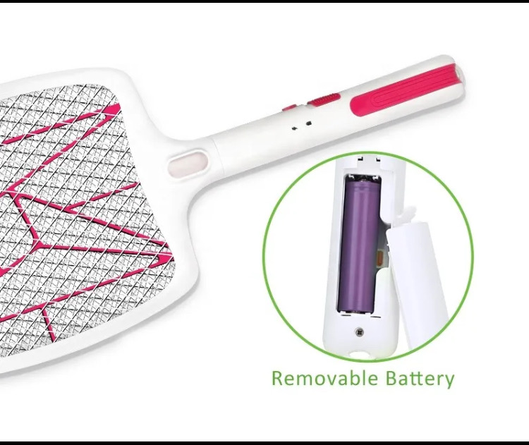 Sunmoon Mosquito killer bat BATTERY REPLACEABLE with charging cable electric insect killer bat_img_1