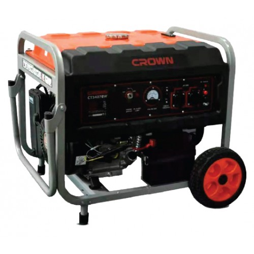 CROWN CT34076WE Generator 2.5KW Professional Gasoline Generator, 2.5KW, Electric Start, 230V; CT34076WE_img_4