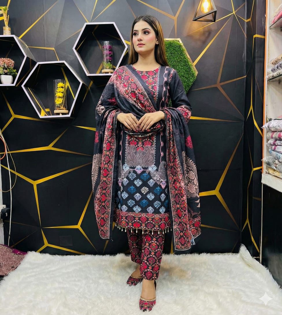 Nyra Printed Suit Set - Image 4