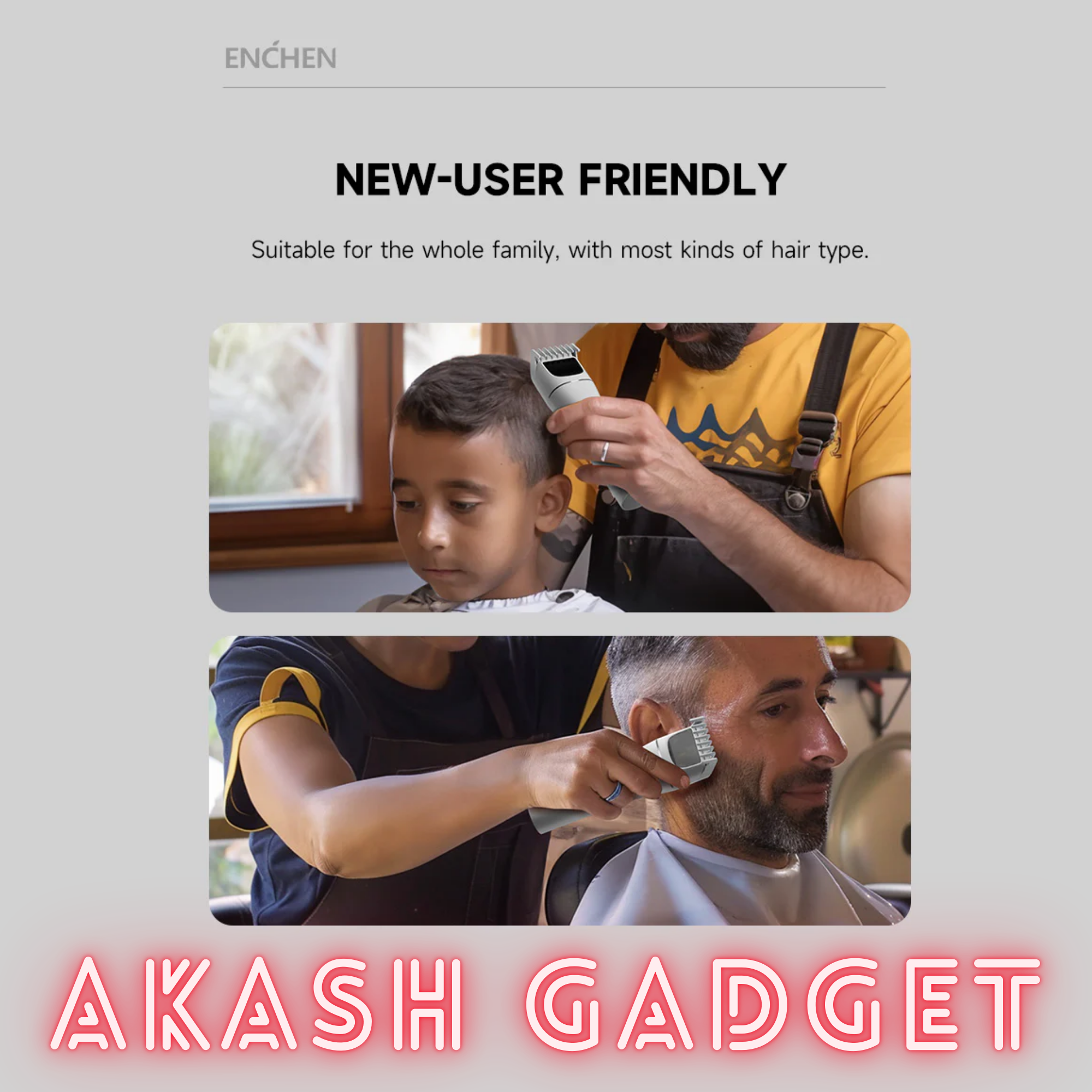 Enchen Boost 2 USB Type C Electric Hair Clipper for Men_img_15