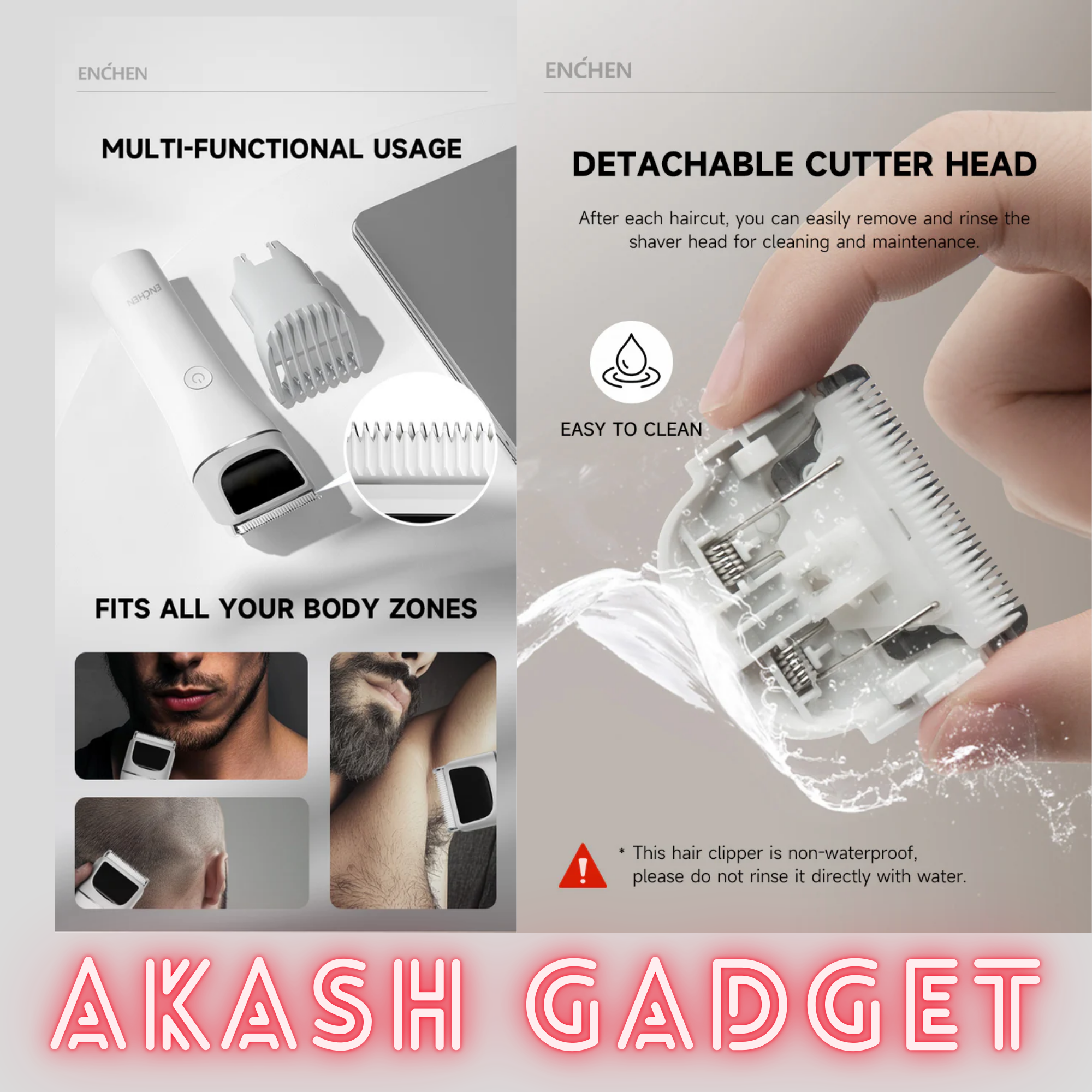 Enchen Boost 2 USB Type C Electric Hair Clipper for Men_img_14