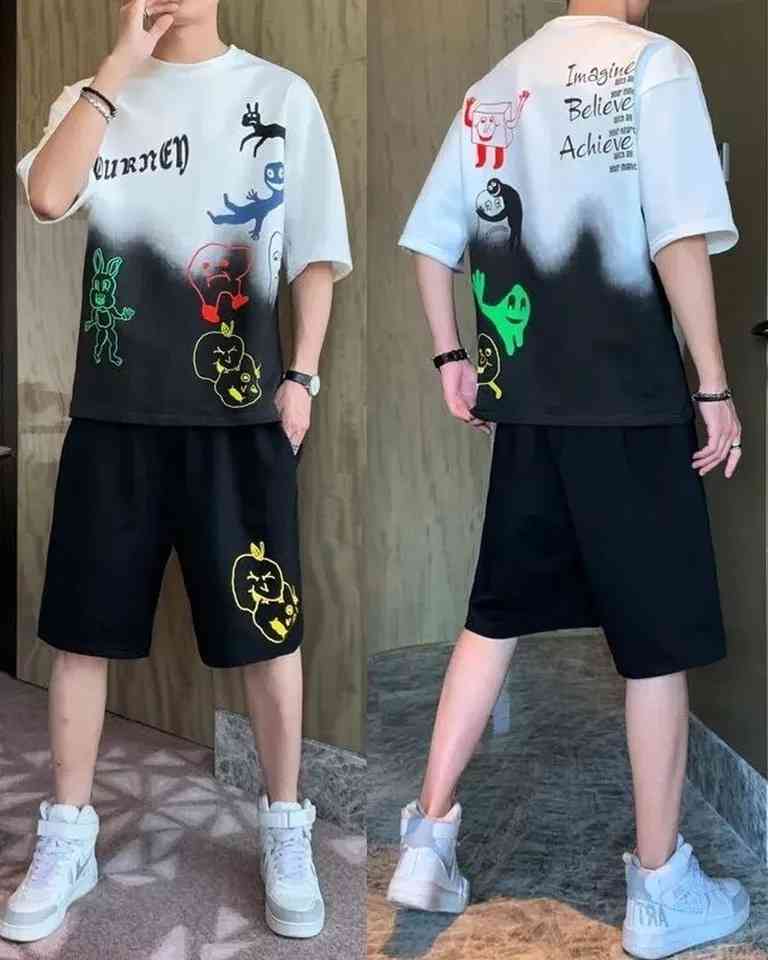 T shirt and pant combo set_img_2