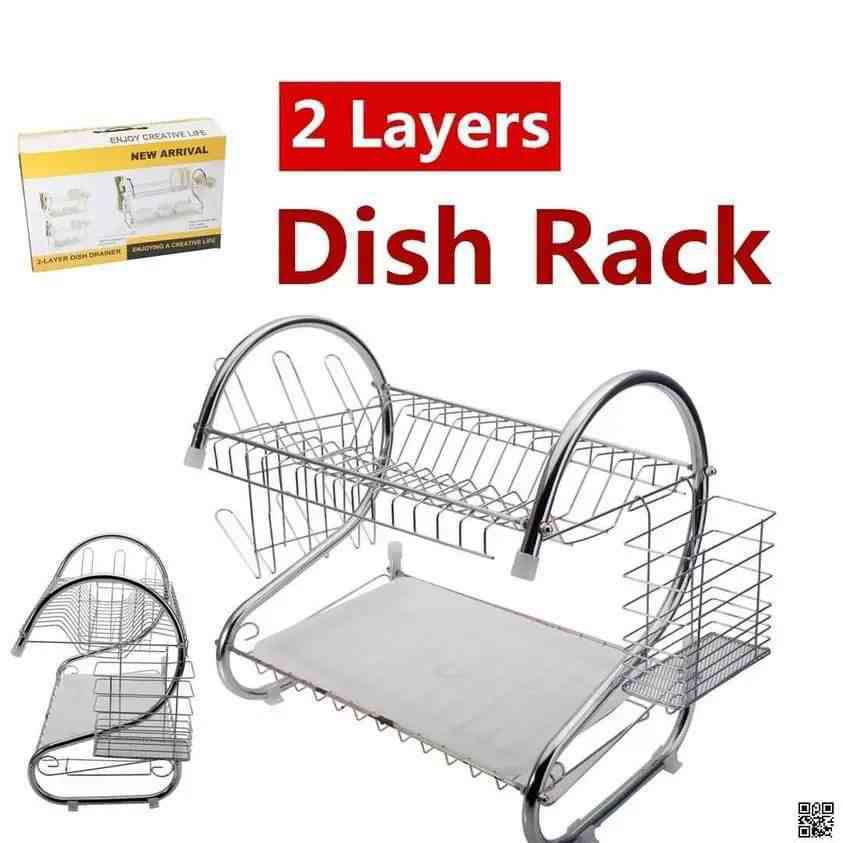 2 Layer Kitchen Dish Rack_img_0