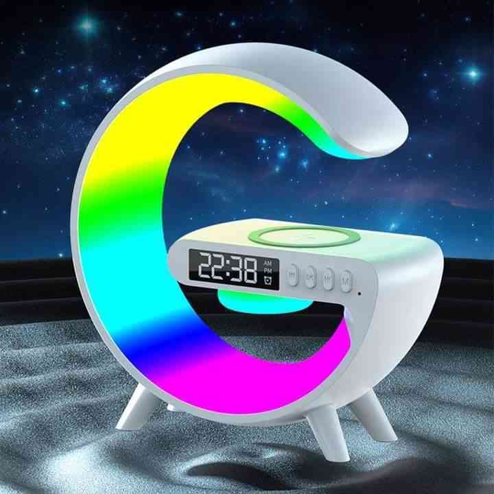 ............ G63 Intelligent Atmosphere RGB Light Bluetooth Speaker With Wireless Charging_img_3