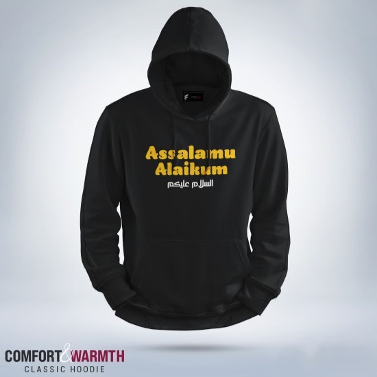 Assalamu Alaikum Islamic Hoodie (Black)_img_0