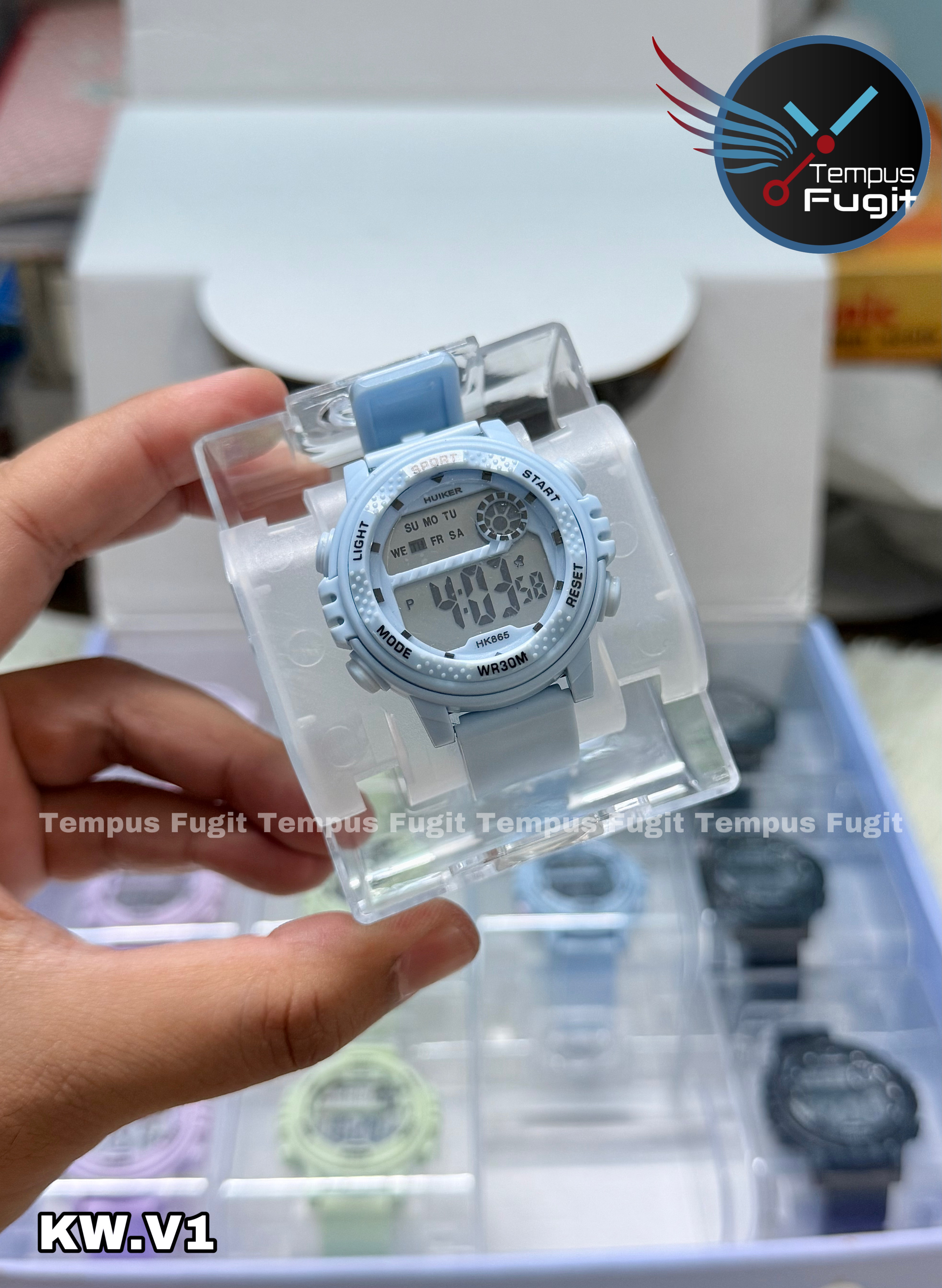 KW.V1 Kids watch from Huiker- Sky blue_img_0