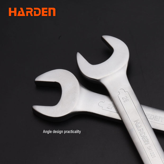HARDEN Double Open End Spanner Wrench Dulley Spanner; ( 6x7 | 8x9 | 10x11 | 12x13 | 14x15 | 16x17 | 18x19 | 20x22 | 21x23 | 24x27 | 25x28| 30x32mm ) 541206 to 541230_img_4
