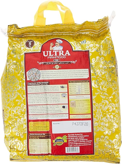 Ultra Mahmood XXL Basmati Rice, 5Kg_img_2
