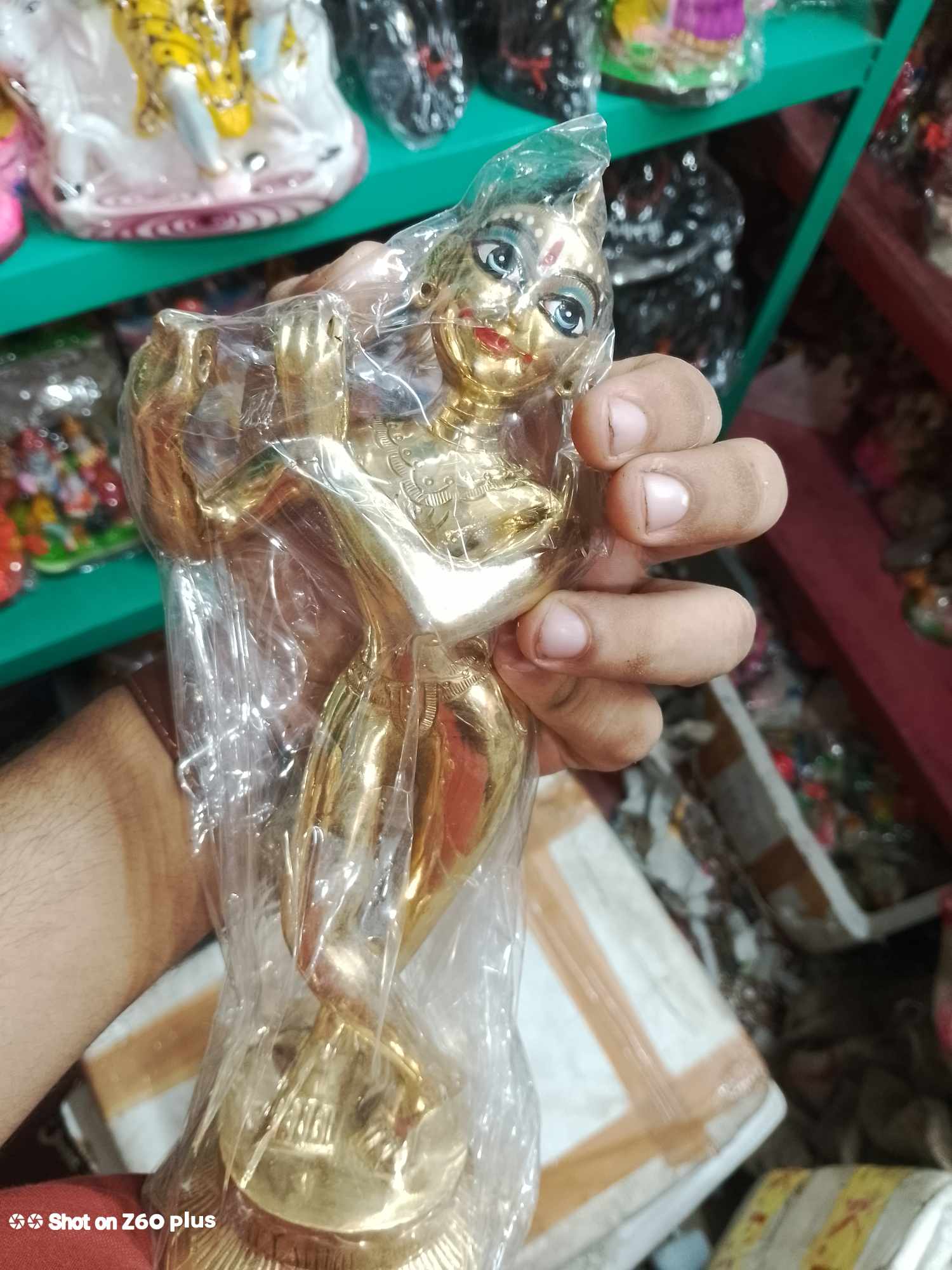 বৃন্দাবনী রাধাকৃষ্ণ ১ ফুট - Image 4