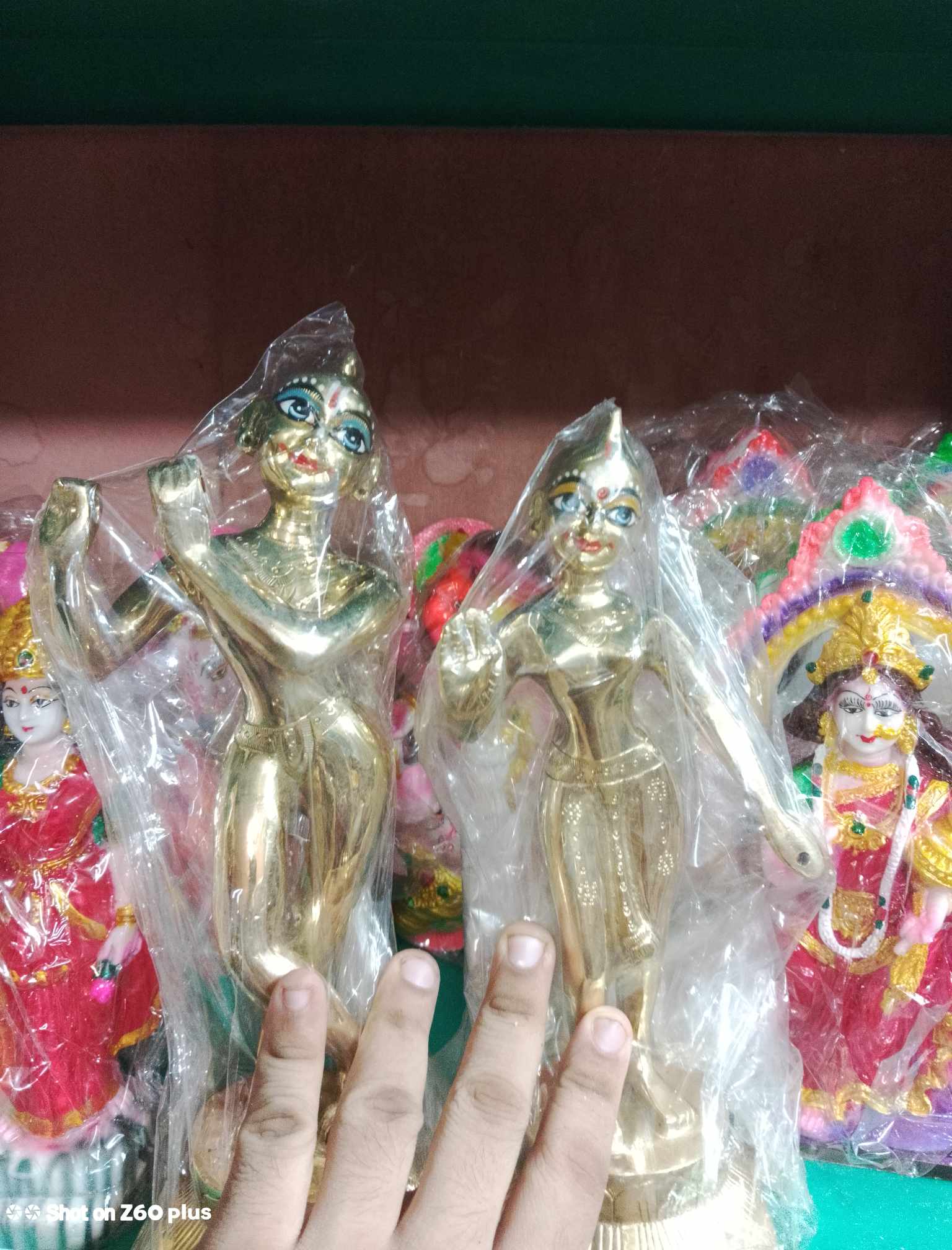 বৃন্দাবনী রাধাকৃষ্ণ ১ ফুট - Image 7