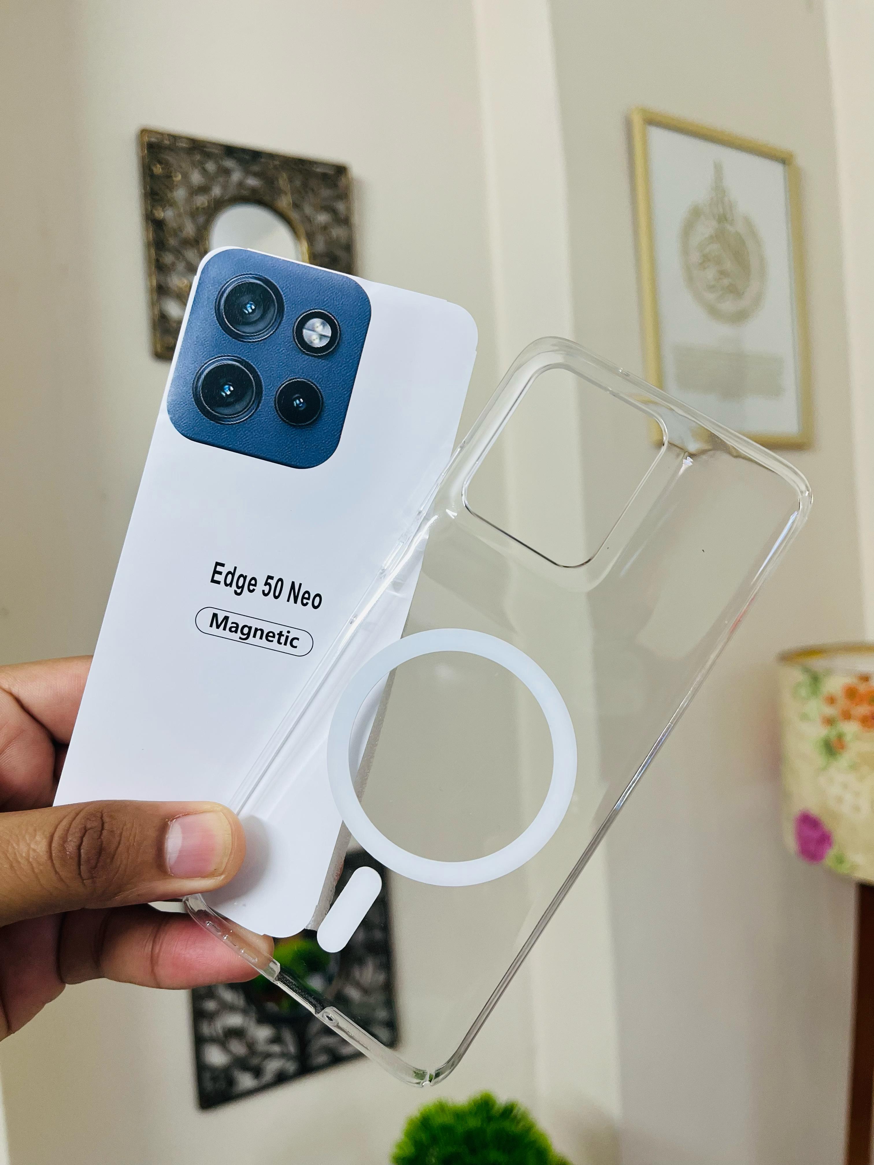 Motorola Edge 50 Neo Back Cover Anti Yellow With Magsafe Design_img_2