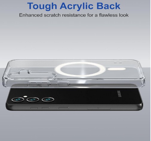 Samsung Galaxy A14 4G/5G Back Cover Anti Yellow With Magsafe Design_img_6