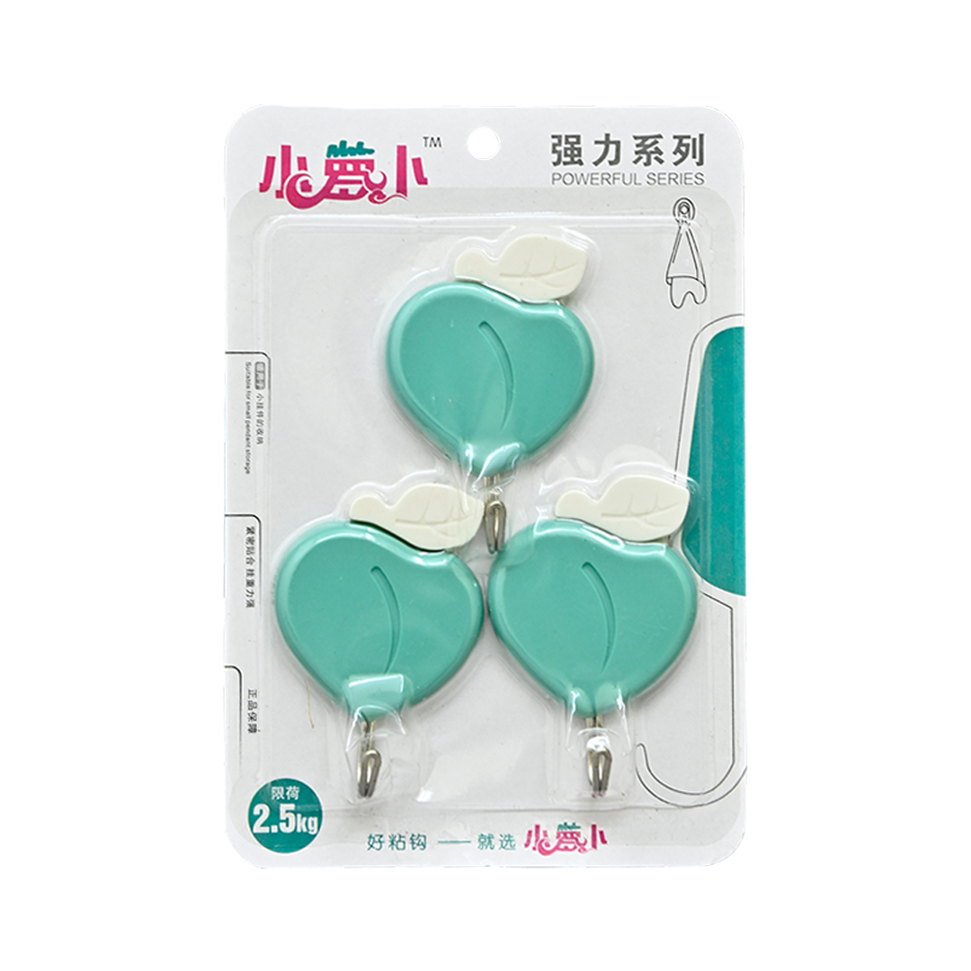 Self-Adhesive Wall Hooks_3pcs WH-2463_img_1