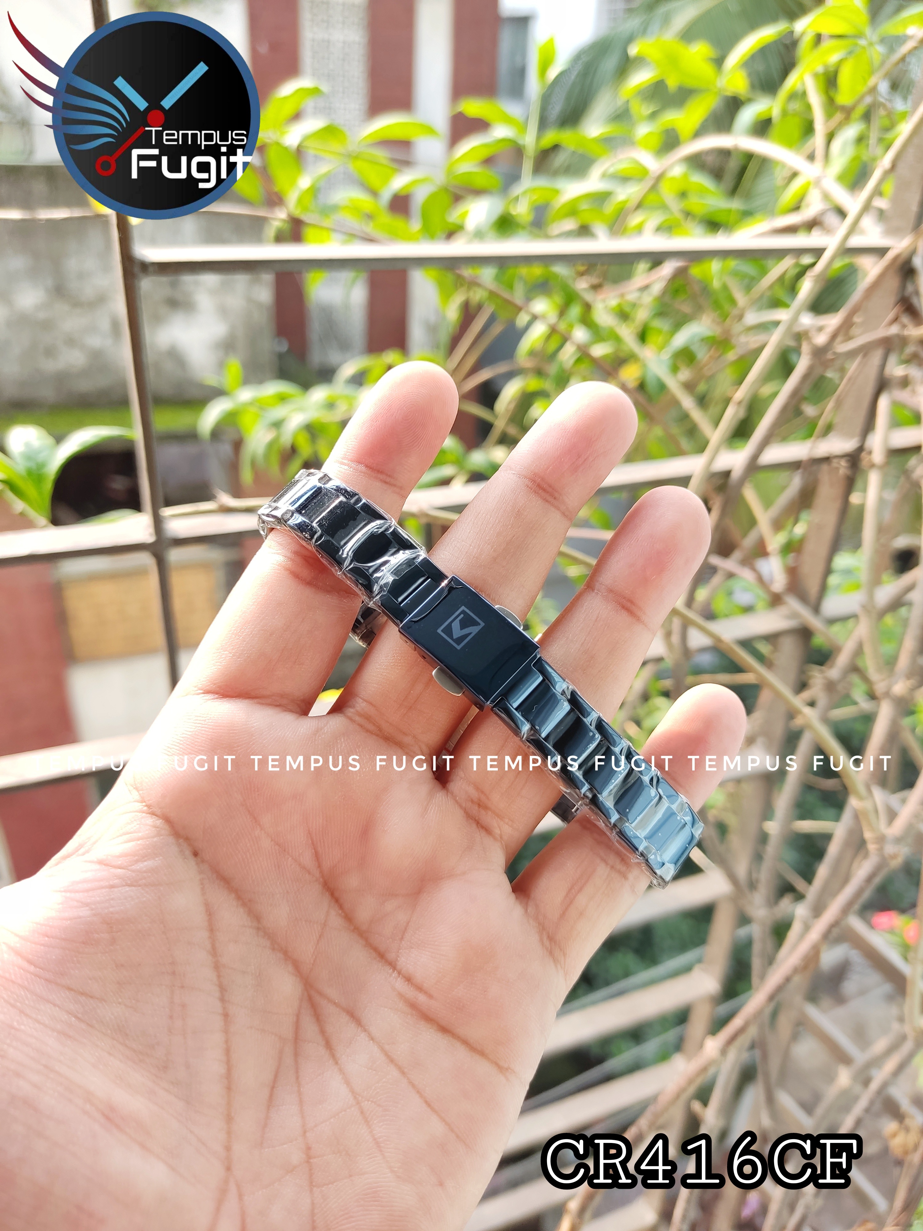 Curren 9051 Ladies Chain Watch- Blue Dial- Rose Golden Bezel- Blue Chain- TF Code CR416CF_img_8