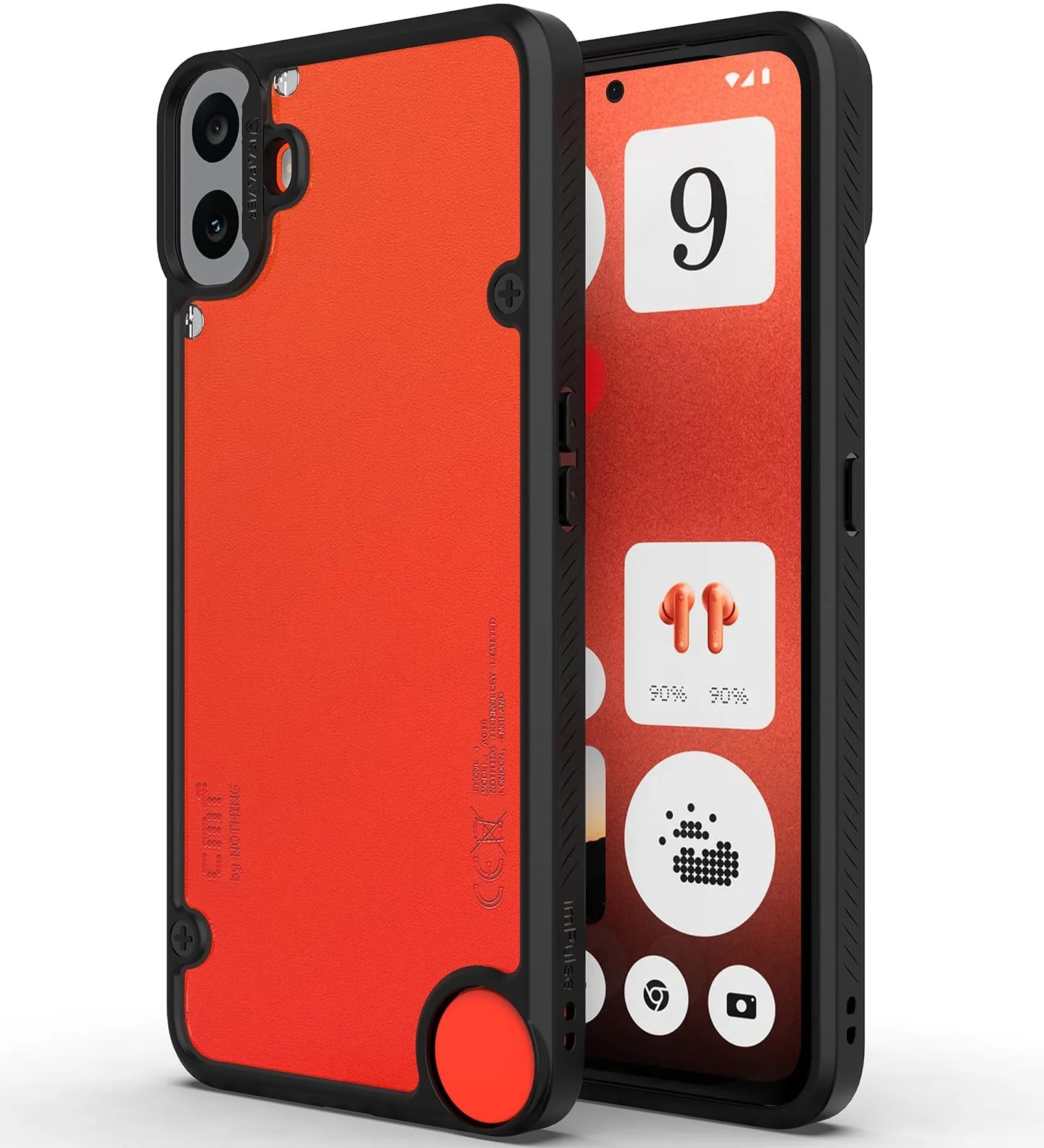 Q Series CMF 1 Phone Case Back Cover Hard Transparent Anti Yellow_img_6