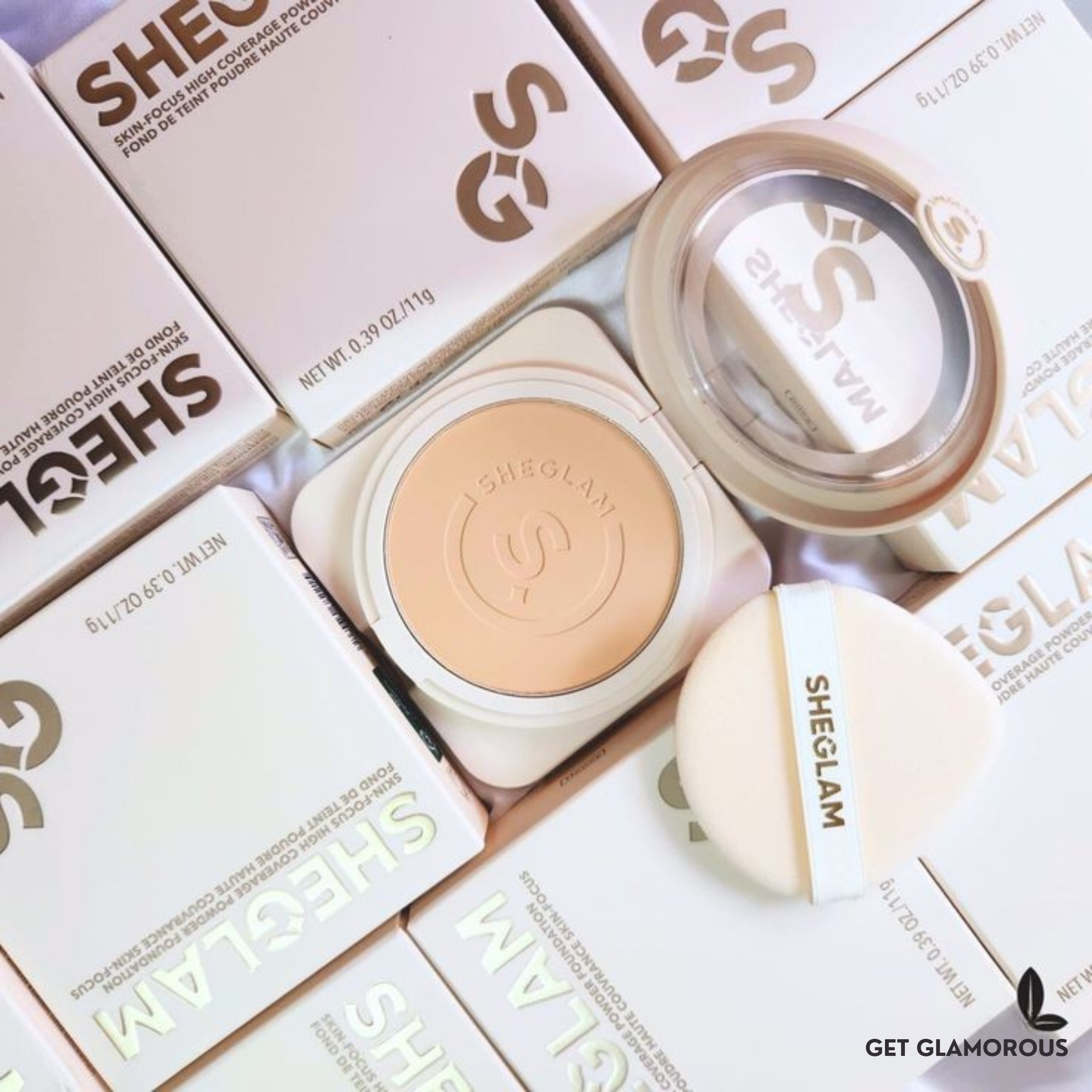 SHEGLAM Skin-Focus High Coverage Powder Foundation