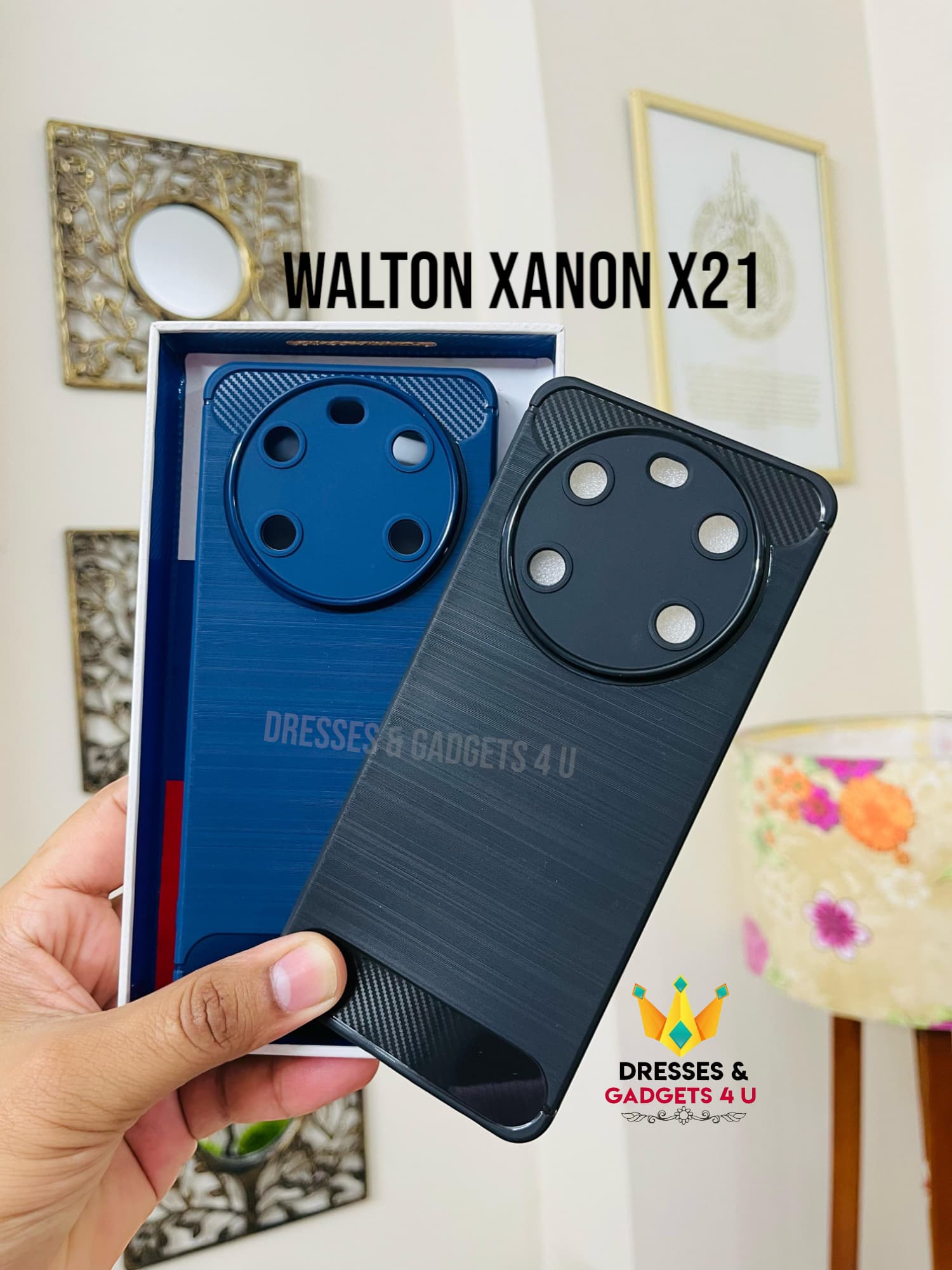 Walton Xanon X21 Phone Back Cover Soft Silicone WaltonXanonX21