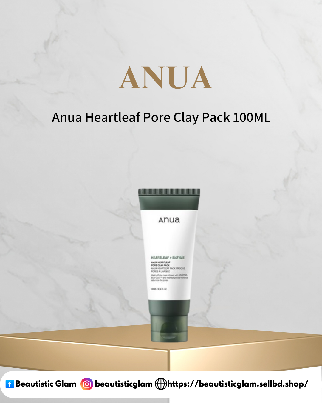 Anua Heartleaf Pore Clay Pack 100ML