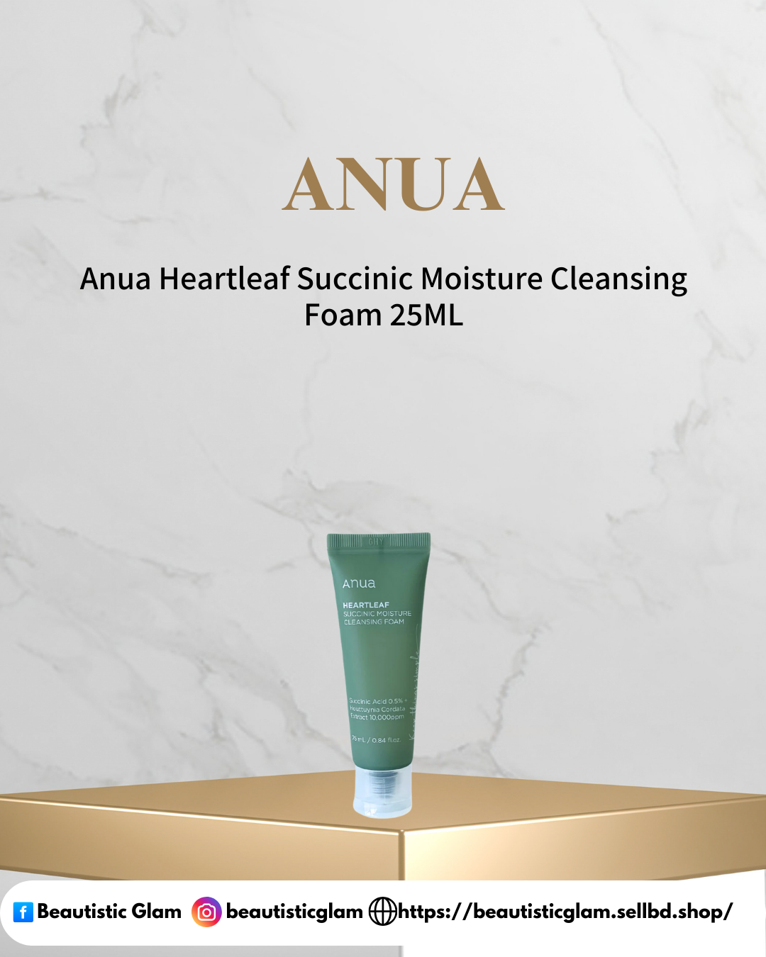 Anua Heartleaf Succinic Moisture Cleansing Foam_img_2