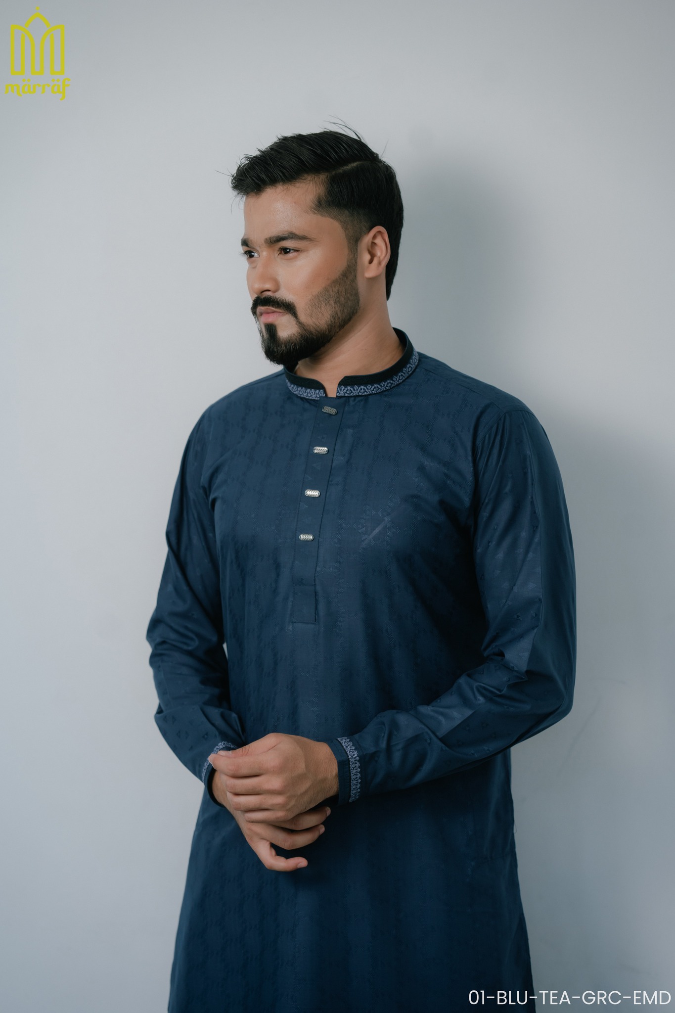 𝗥𝗲𝗴𝗮𝗹 𝗧𝗲𝗮𝗹 𝗕𝗹𝘂𝗲 𝗚𝗿𝗮𝗰𝗲 𝗩𝗶𝘀𝗰𝗼𝘀𝗲 𝗣𝗮𝗻𝗷𝗮𝗯𝗶 𝘄𝗶𝘁𝗵 𝗘𝗹𝗲𝗴𝗮𝗻𝘁 𝗘𝗺𝗯𝗿𝗼𝗶𝗱𝗲𝗿𝘆_img_1