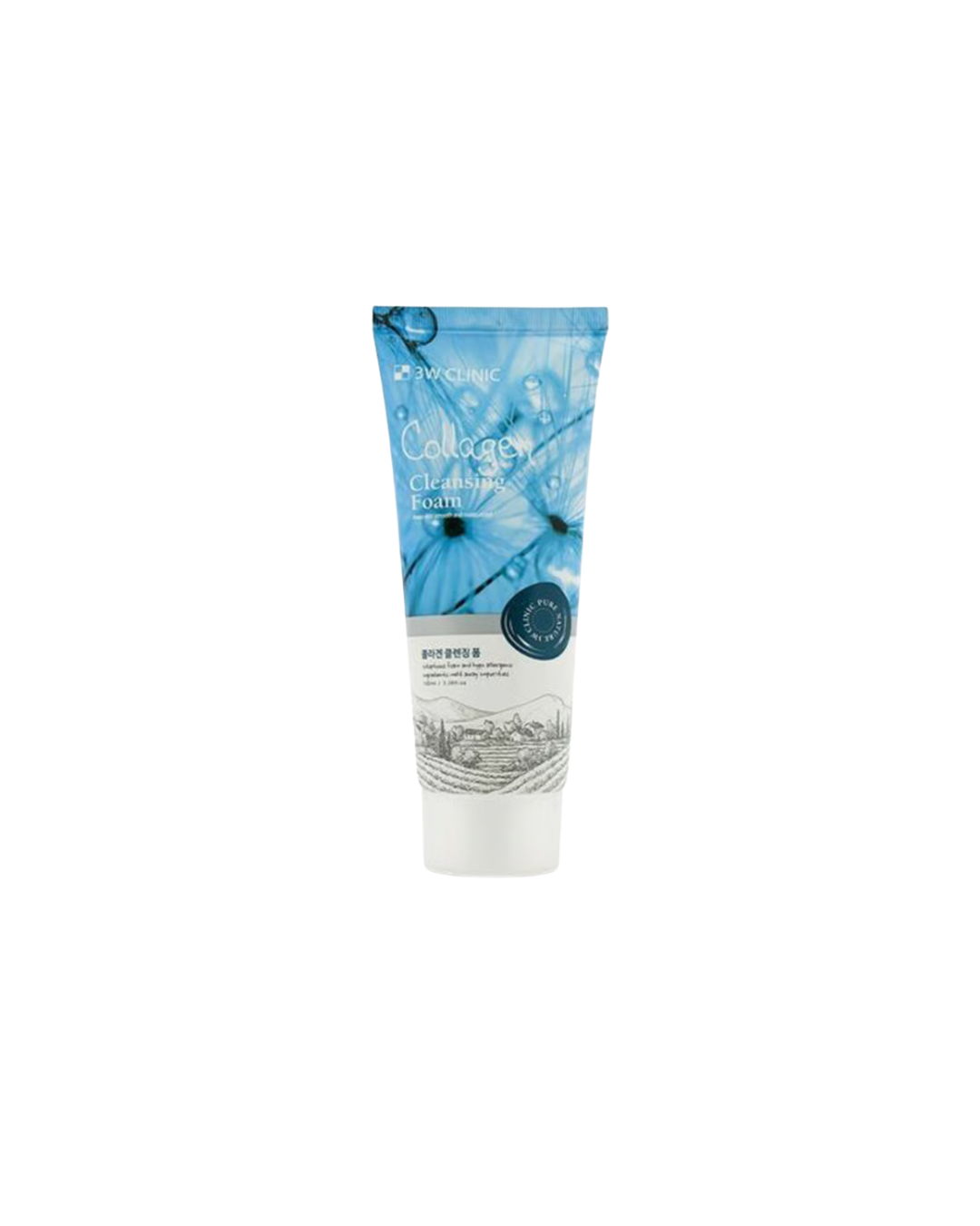 3W CLINIC Collagen Cleansing Foam 100ml_img_1