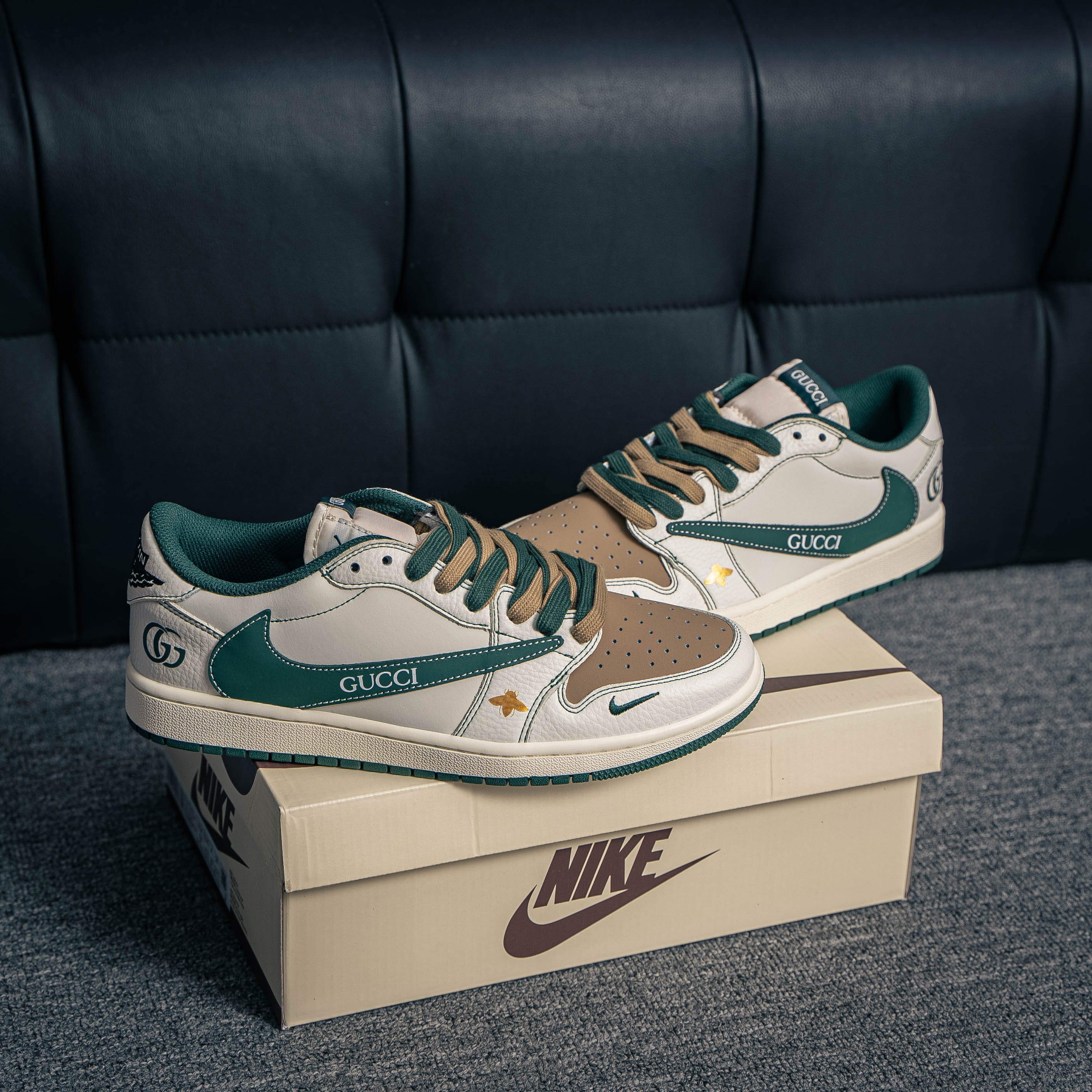 Gucci x Nike Air Jordan 1 Low (1:1)