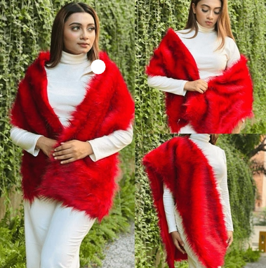 Fur Shawl -Winter Collection 2025_img_1