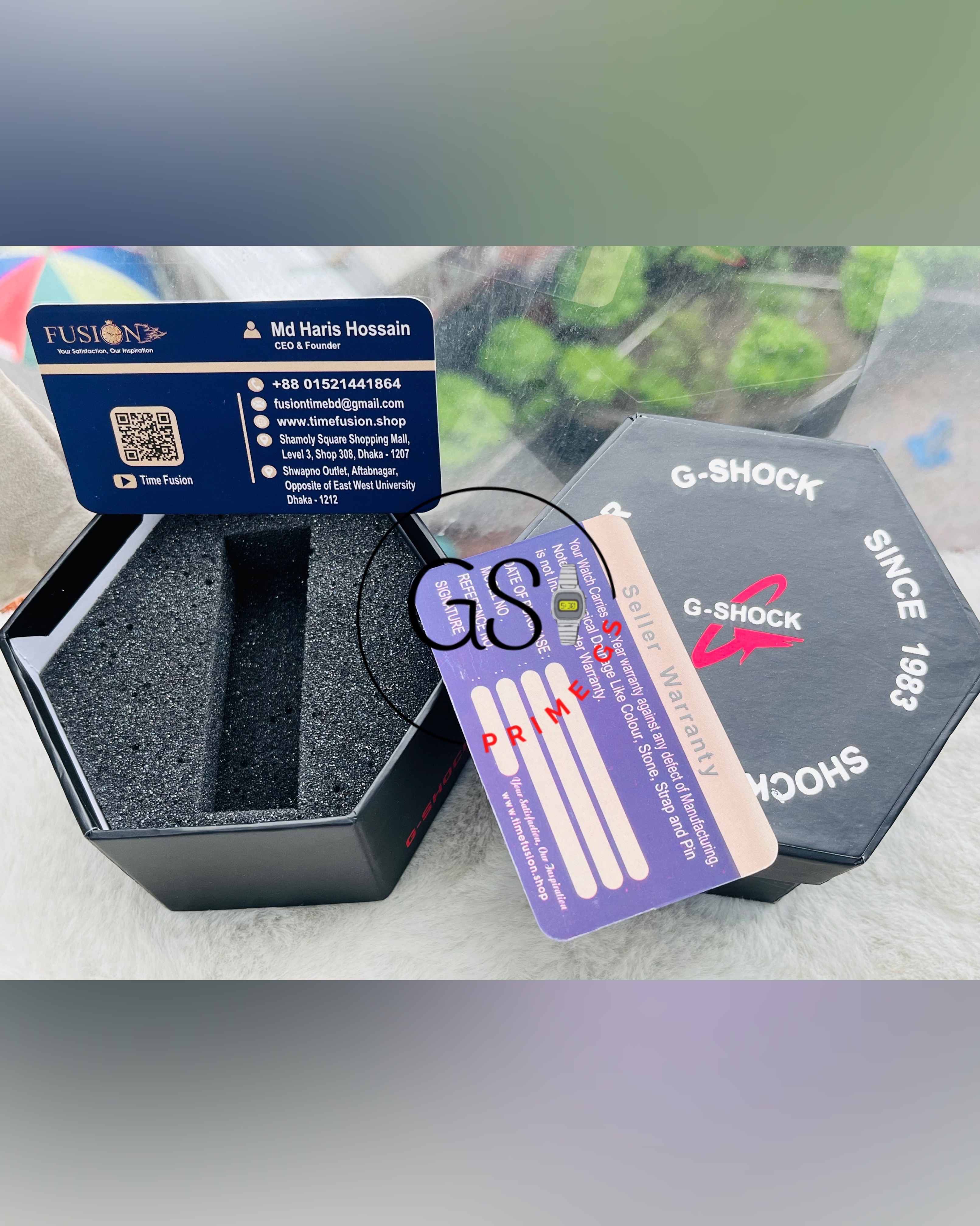 G-Shock Metal Blue 44mm Dual Timer AA grade Gshock Watch_img_1