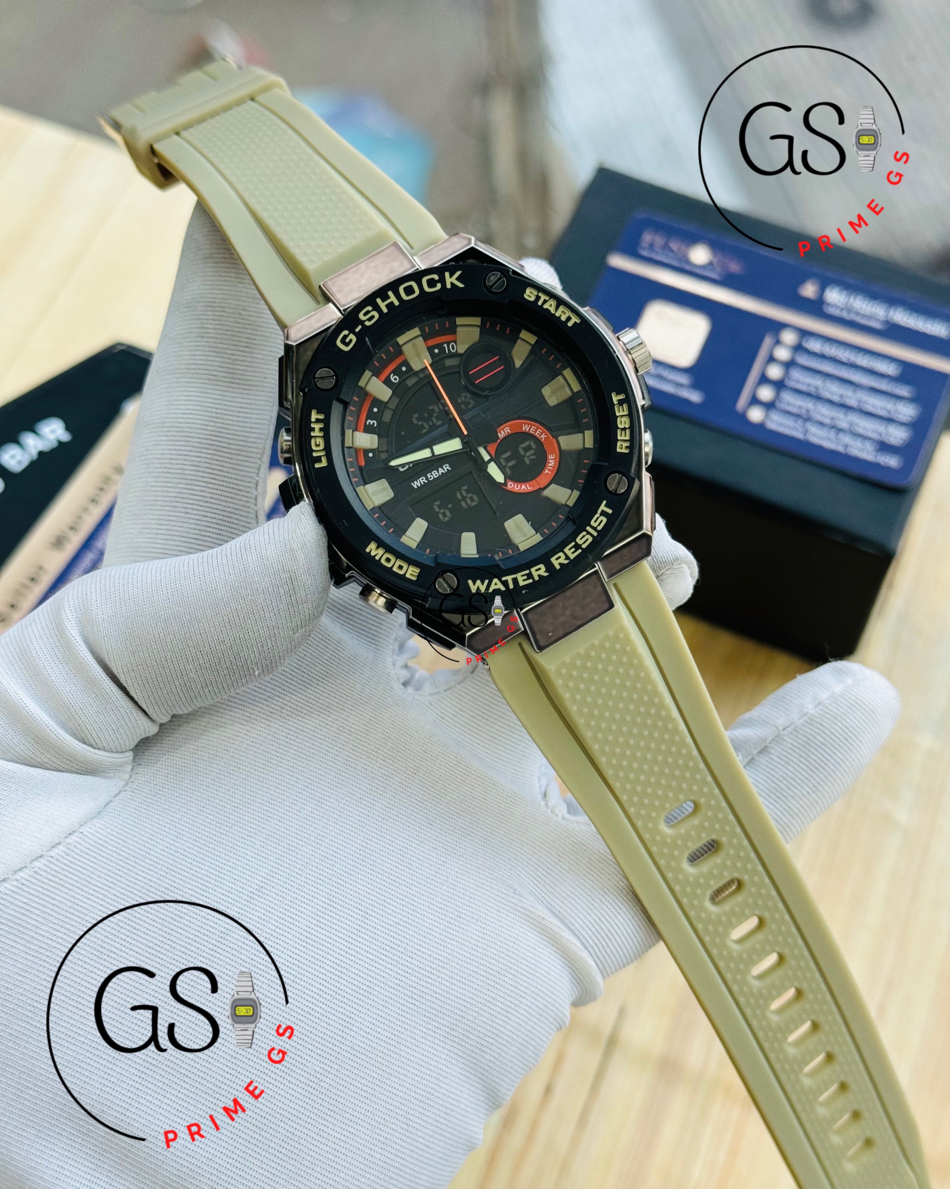 G-Shock Dual Timer Banana 44mm AA Grade Gshock Watch