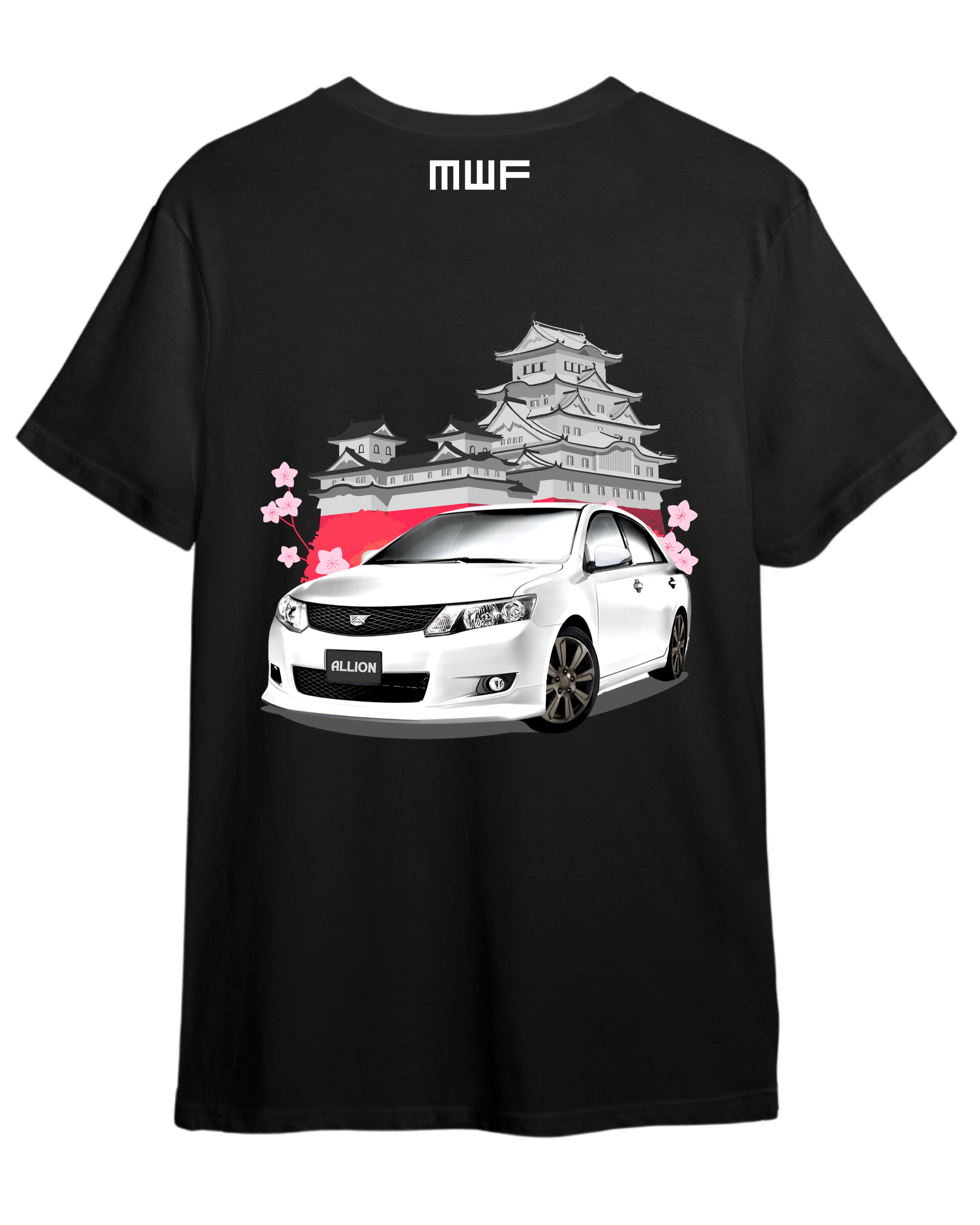 Toyota Allion Premium T-shirt || Tees_img_2