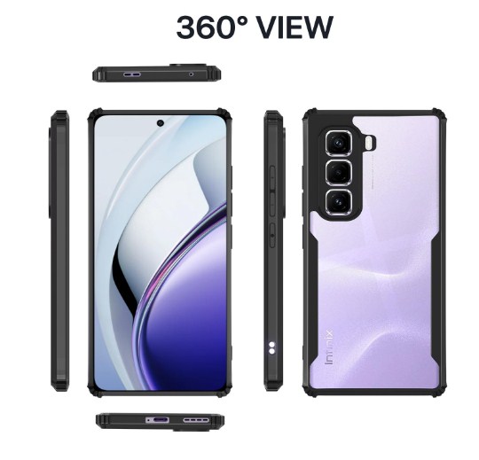 Infinix Hot 50 Pro Plus Back Cove XunddFusion ShockProf Phone Case_img_4