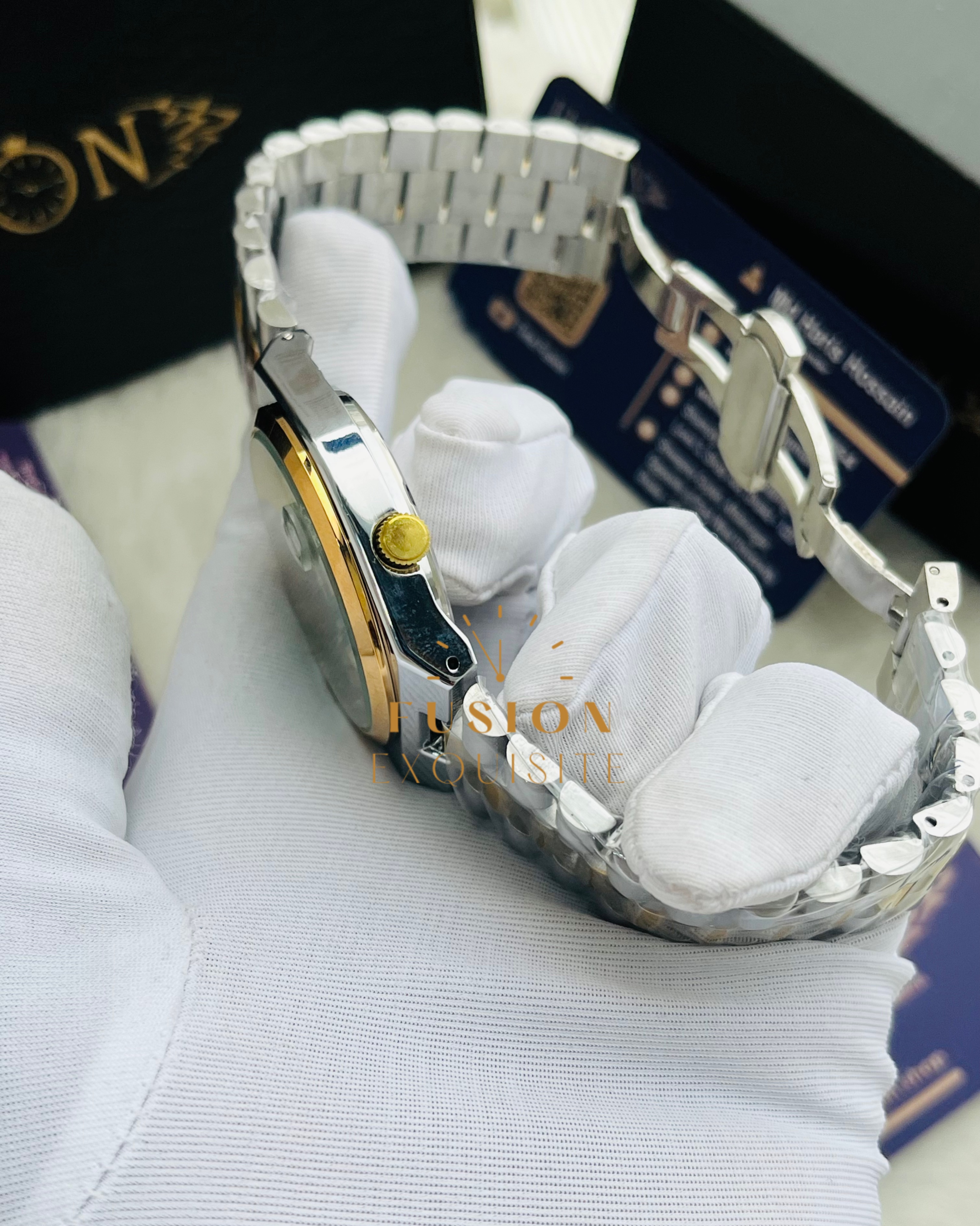 Citizen Tsuyosa Dual tone Green Dial Watch (AA Grade)_img_1