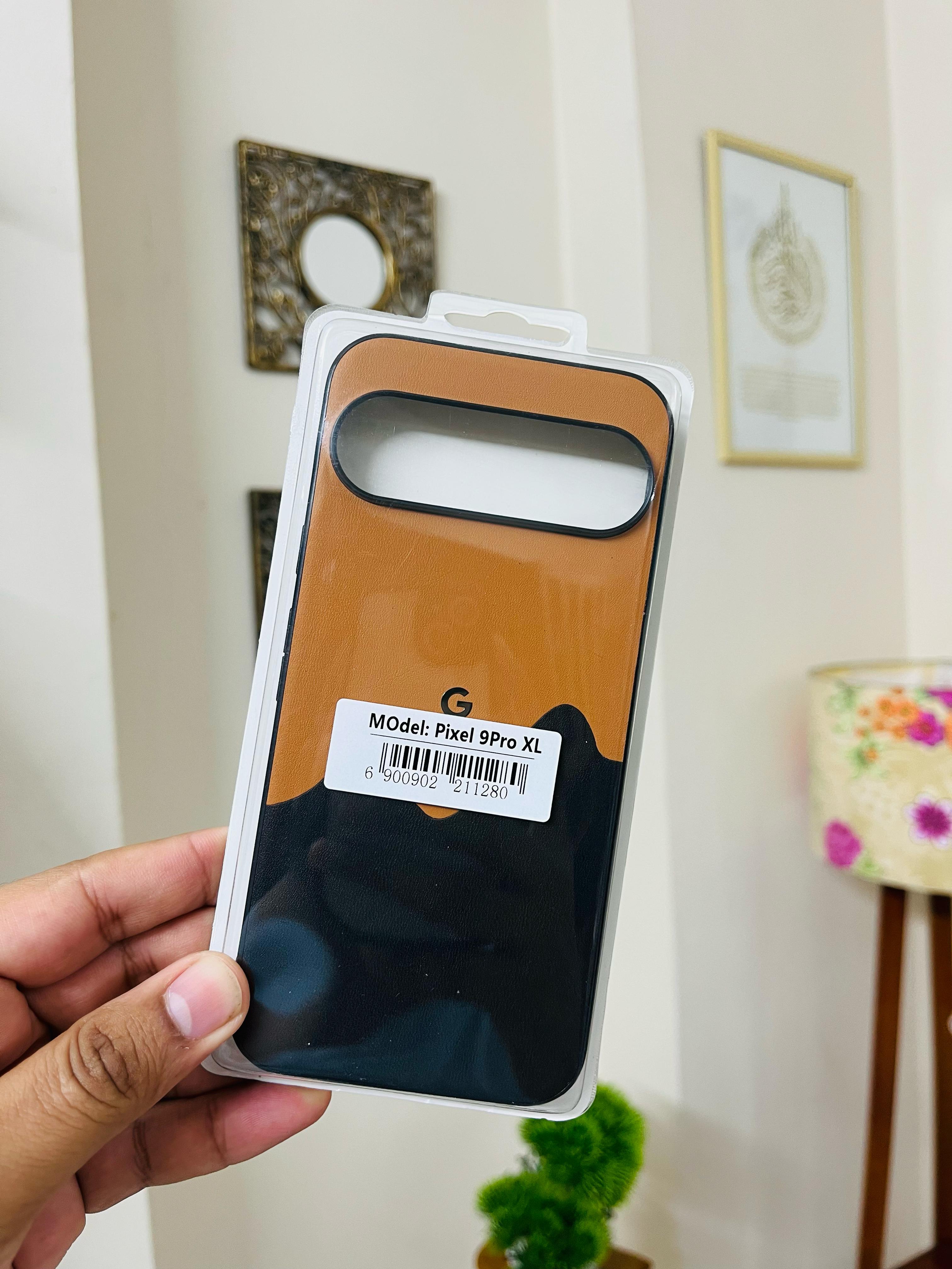 Google Pixel 9 Pro XL Back Cover Premium Quality Leathre Finished Phone Case_img_4