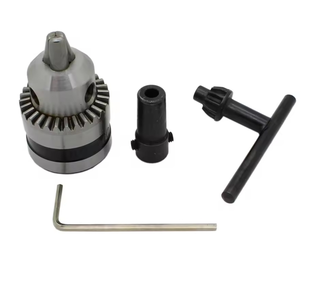 0.6–6mm Mini Drill Chuck Adapter for 775 Motor | B10 3-Jaw Precision Chuck with 6mm Shaft Connector – DIY Tools_img_1