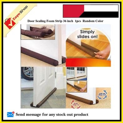 Door Sealing Foam Strip 36 inch use for Under Door Guard  1pcs Random Color_img_0