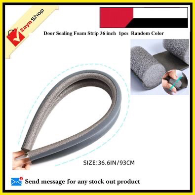 Door Sealing Foam Strip 36 inch use for Under Door Guard  1pcs Random Color_img_4