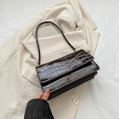 2025 Summer Candy Stone Pattern Small Square Bag – Women’s PU Leather Handheld & Crossbody Bag | Urban Simplicity Style | Multiple Colors_img_11
