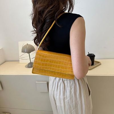 2025 Summer Candy Stone Pattern Small Square Bag – Women’s PU Leather Handheld & Crossbody Bag | Urban Simplicity Style | Multiple Colors_img_21