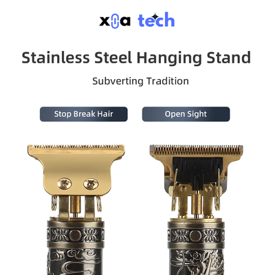 Vintage T9  Usb type c Professional Hair Trimmer for Men_img_3